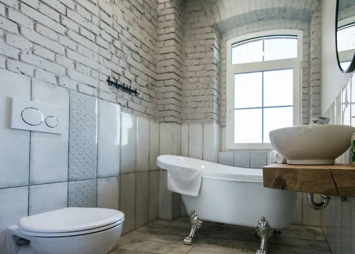 Hotelove Z Biokominkiem Stara Kuznia Lägenhet *